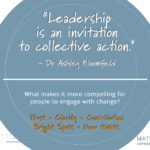 Leadership is an invitation to collective action - Dr Ashley Bloomfield